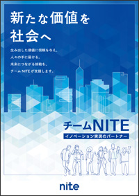 チームNITE活動案内パンフレット表紙画像