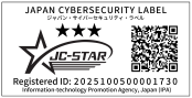 図2 JC-STARの適合ラベル(レベル3)(出典IPAウェブサイト)